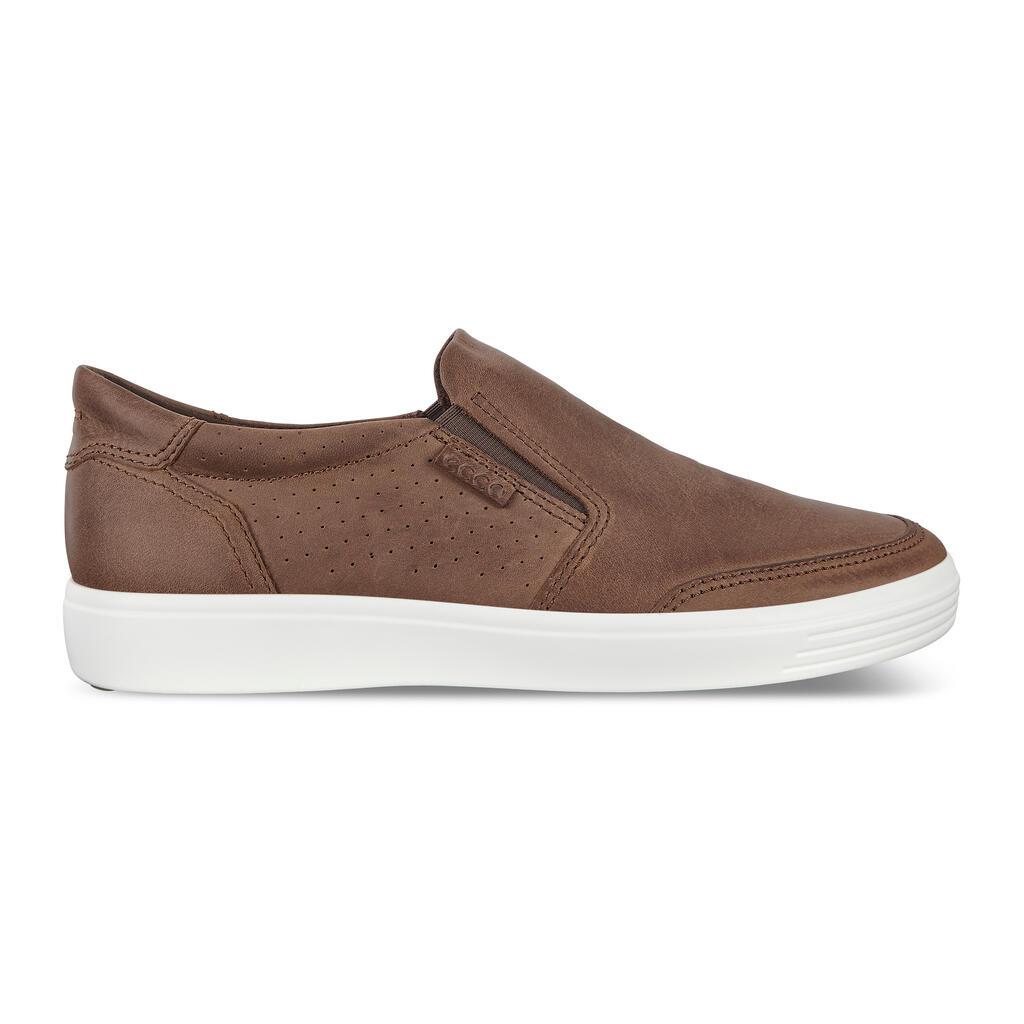 Baskets Ecco Soft 7 Homme Marron 8097-EXDQI